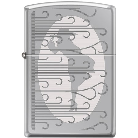 Zippo 2024 Zippo Custom Windy High Polish Chrome ZIP-250MP326023